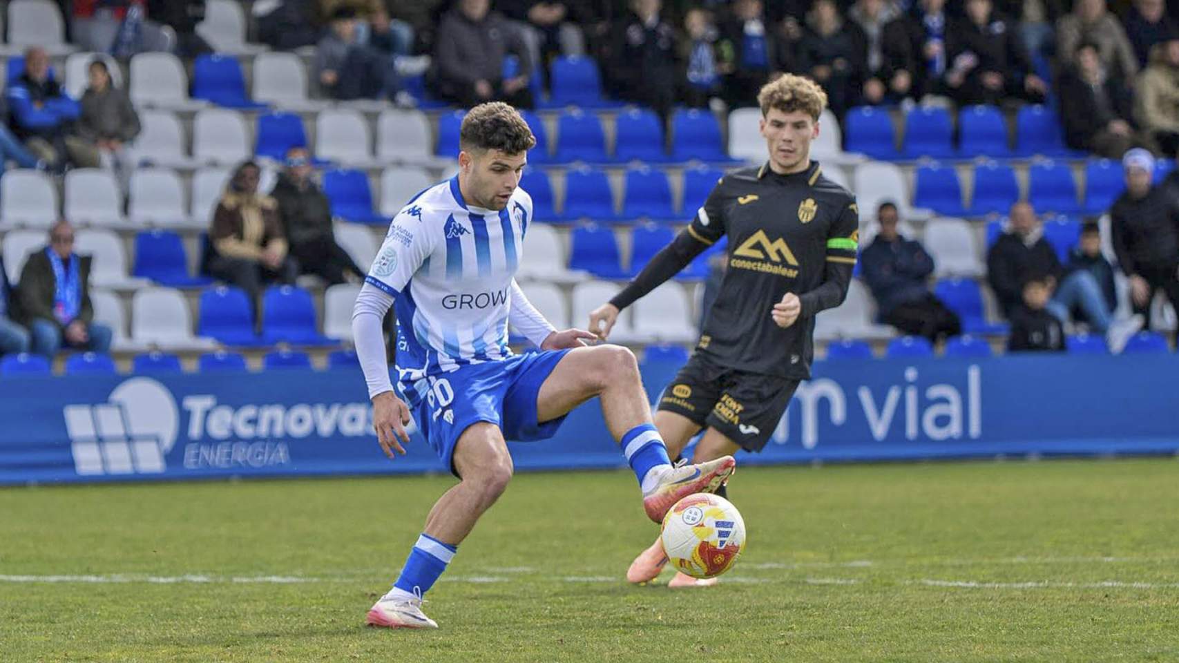 Iniesta en l'&uacute;ltim partit en el Collao / Foto: Facebook CDAlcoyano