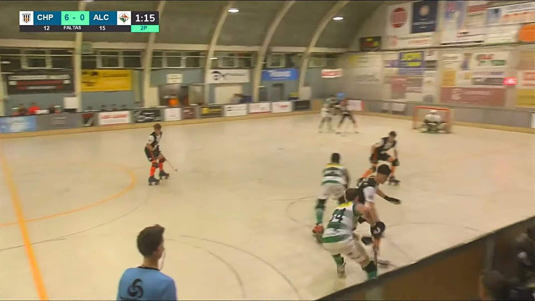 Un dels &uacute;ltims atacs de l'Sporting