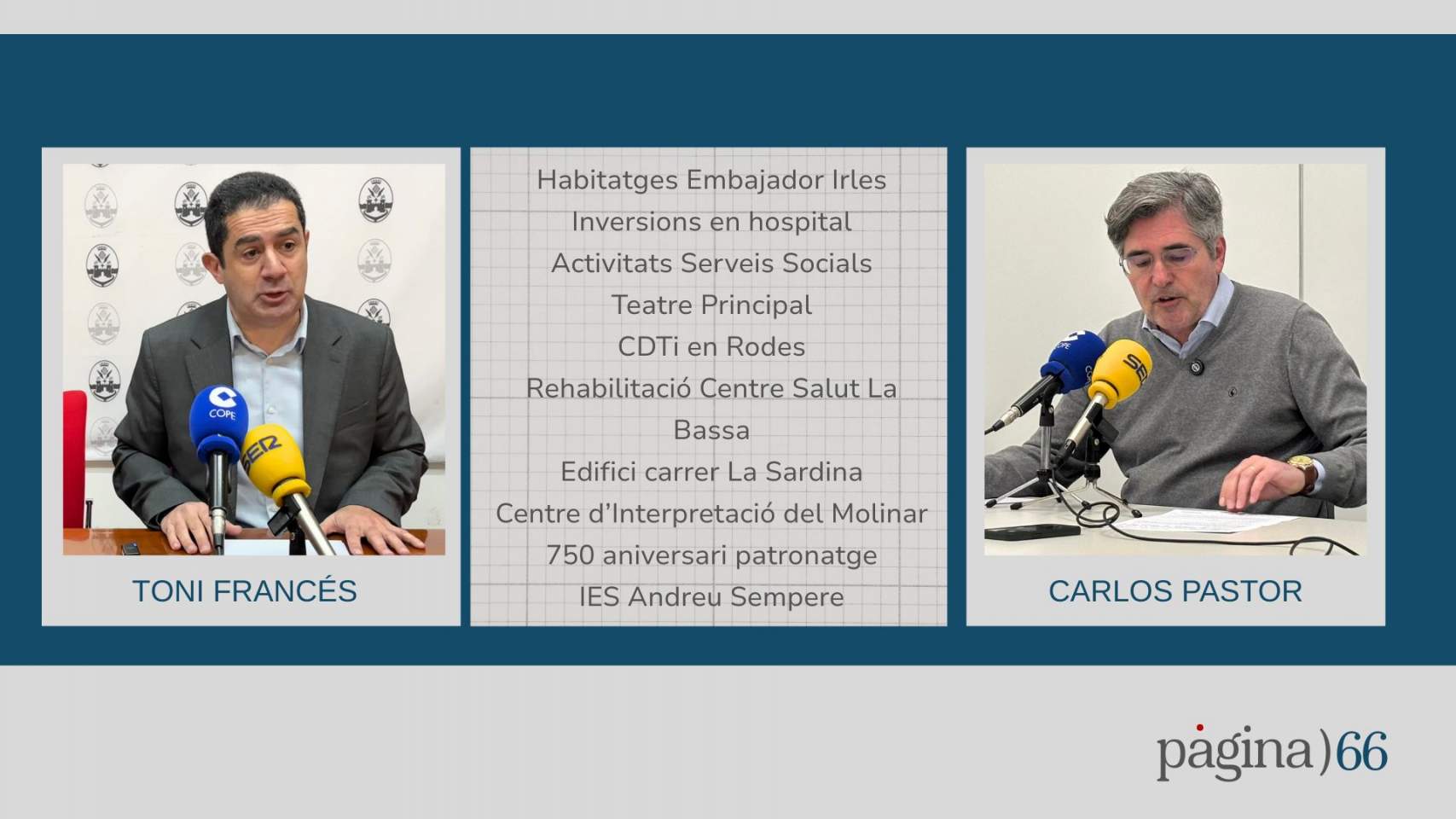 PSOE i PP confronten xifres sobre les inversions de la Generalitat a Alcoi