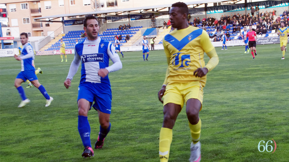Imagen del último partido del Alcoyano