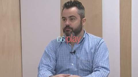 Raül Llopis a l'entrevista de Pagina66)