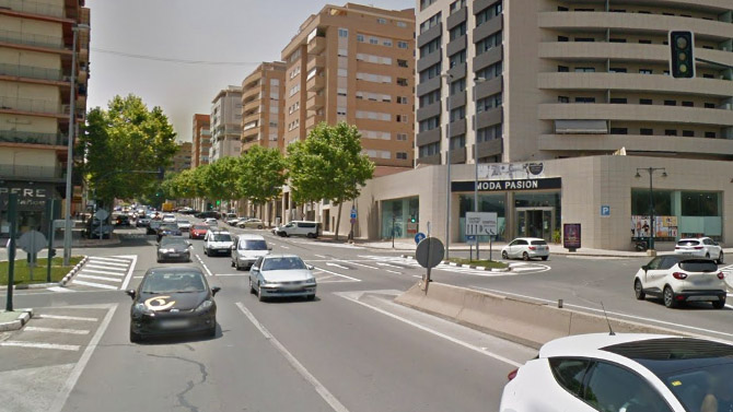 Lugar donde se ubicaría la rotonda norte
