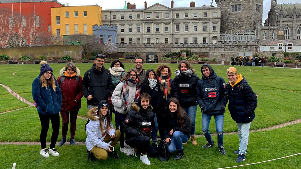 Alumnes del CIP FP Batoi en Irlanda