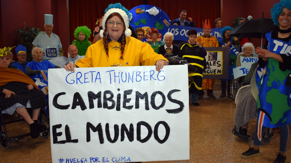 Greta Thunberg en Pintor Sala