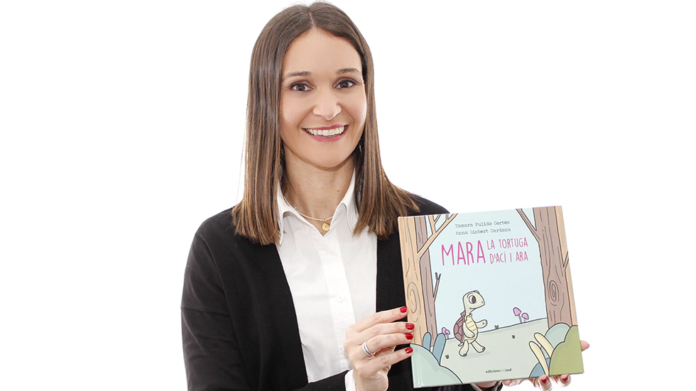 Tamara Pulido amb el seu conte