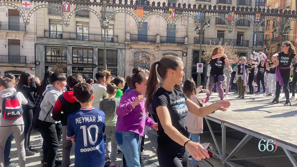 Celebració del 8M escolar // Foto: SBG