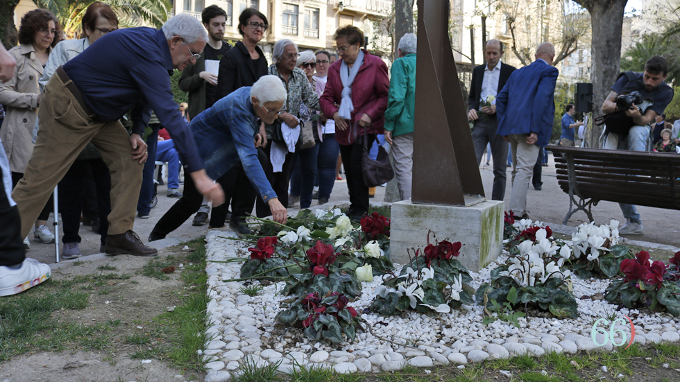 Homenatge a les víctimes del  Domus Vi Alcoi // Foto: SBG