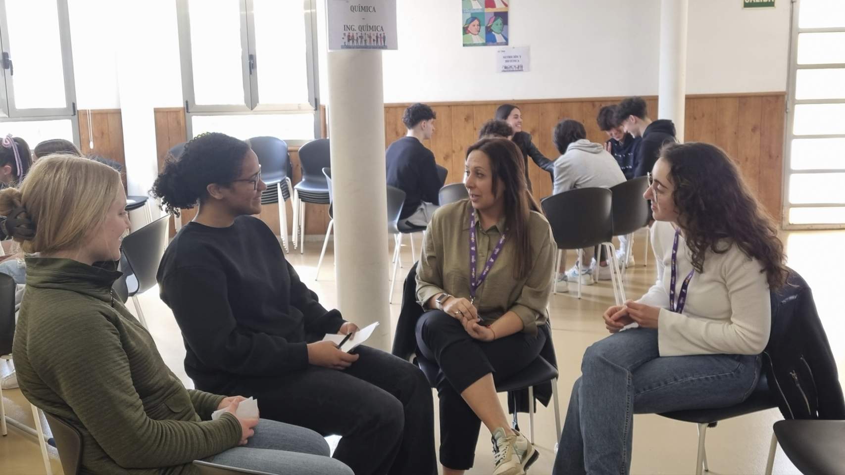 Fira de Professions a La Salle Alcoi // Foto: La Salle Alcoi