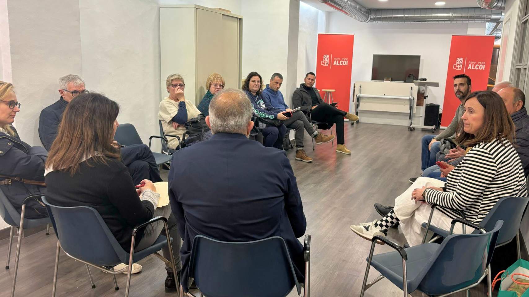 La reunión se ha desarrollado en la sede de la Agrupación Local del PSPV-PSOE