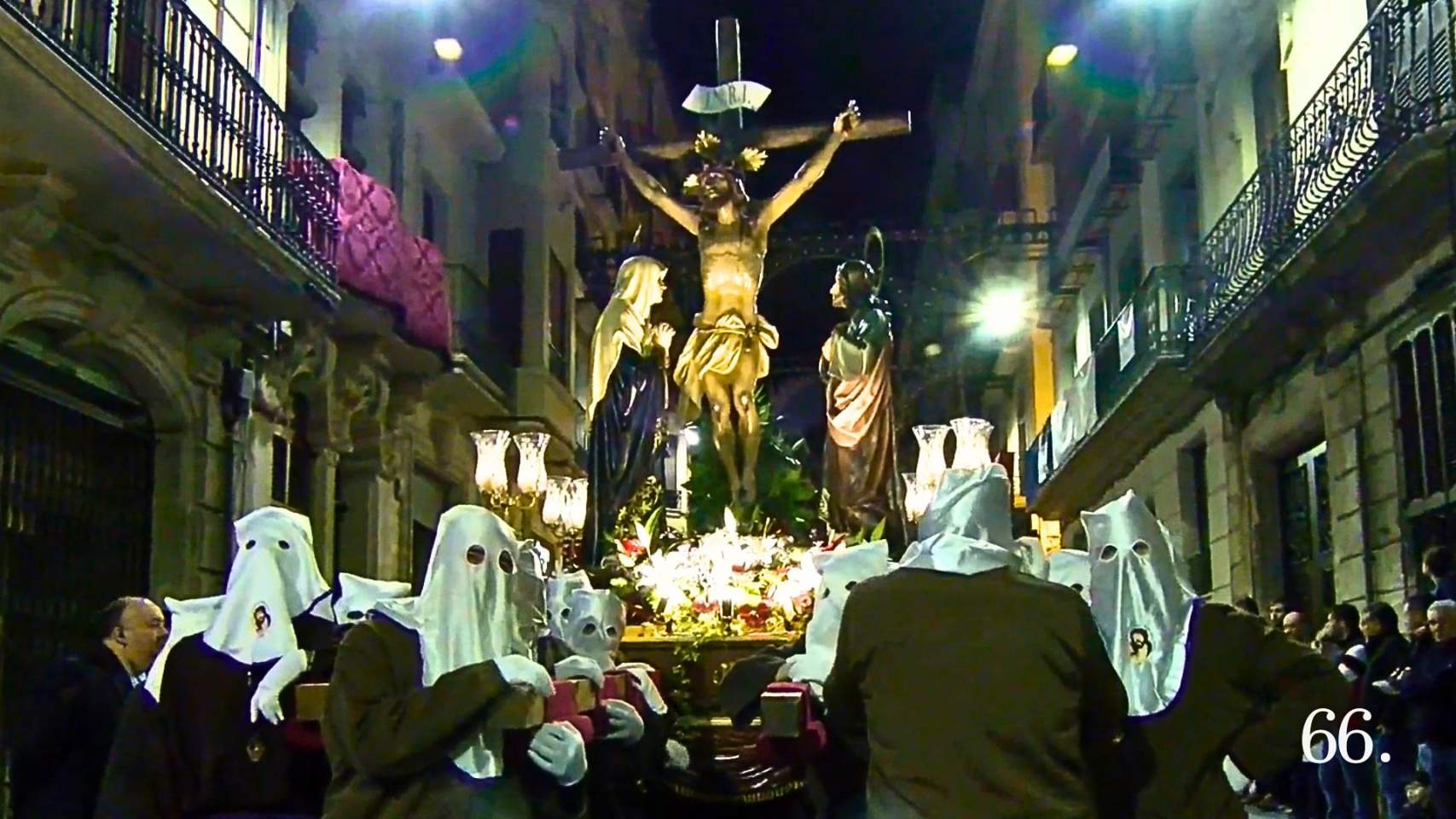 Crist Crucificat en la Processó del Silenci