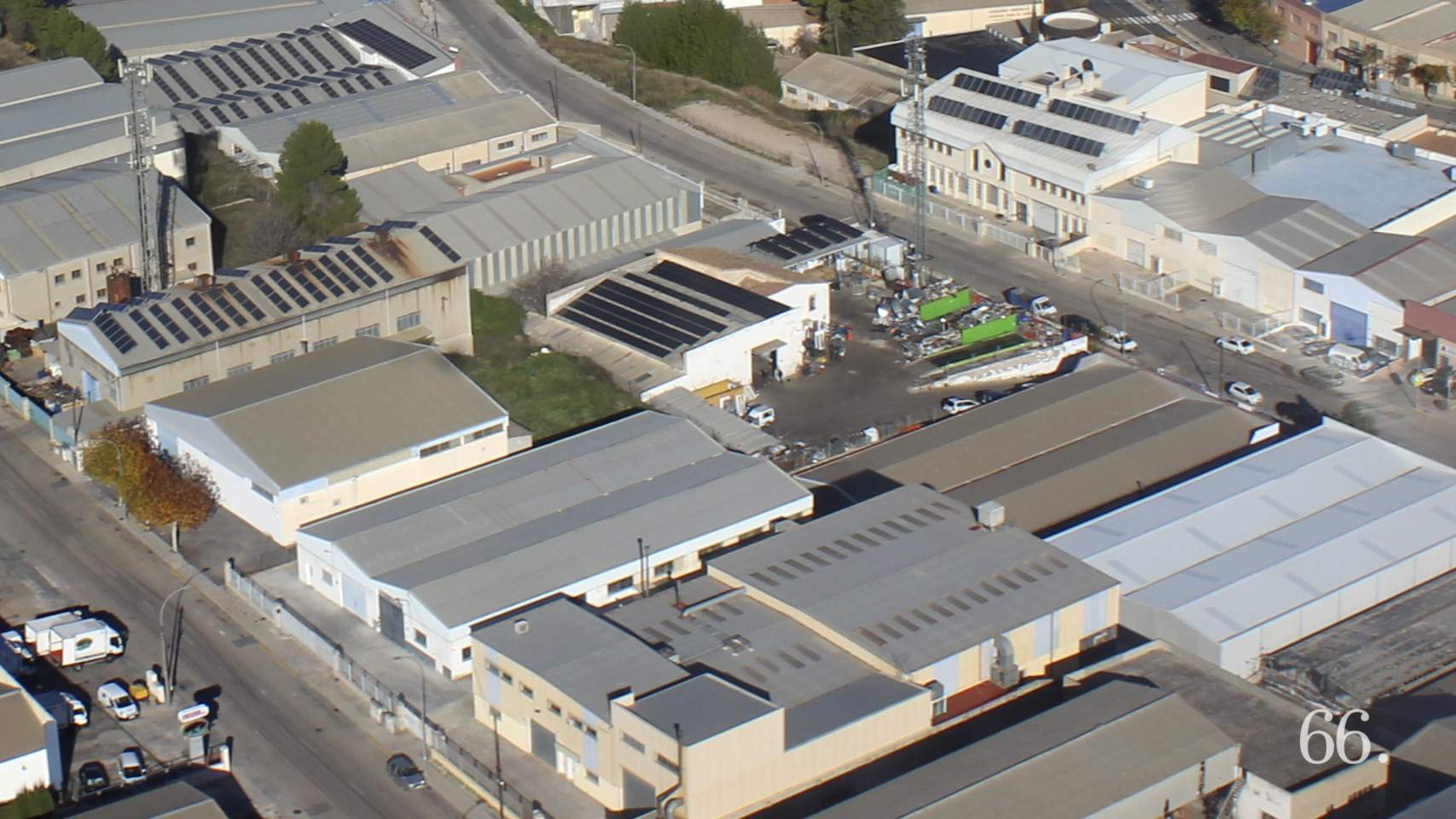 Pol&iacute;gono industrial en Alcoy