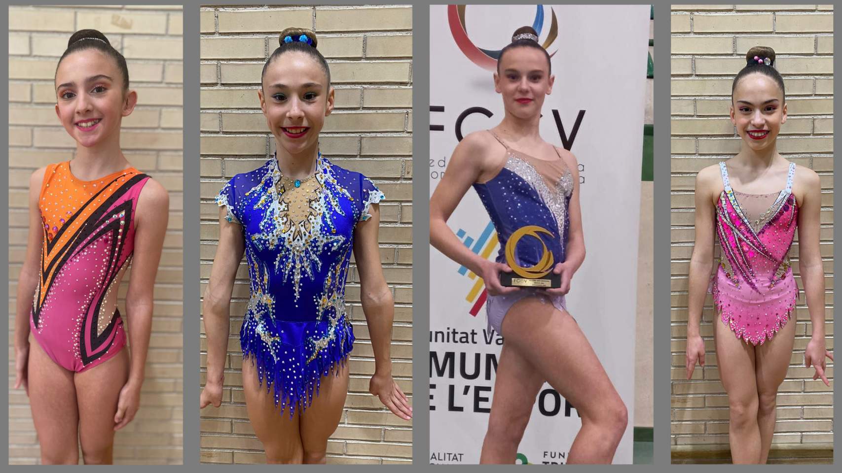 Lucía Vañó, María Torregrosa, Elsa Navarro y Júlia Aparisi // Foto: CGR Alcoi