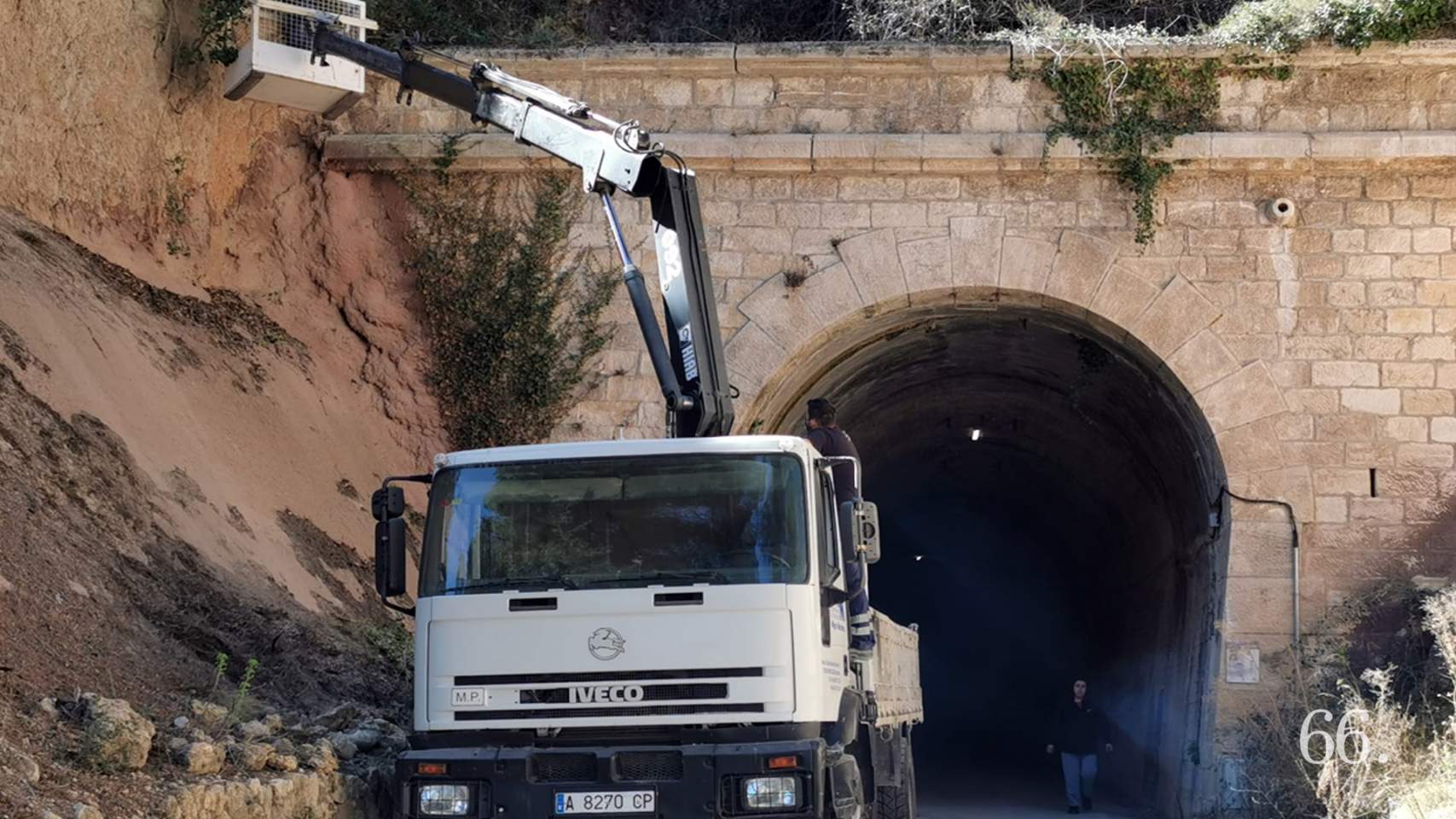Obras en la Via Verda