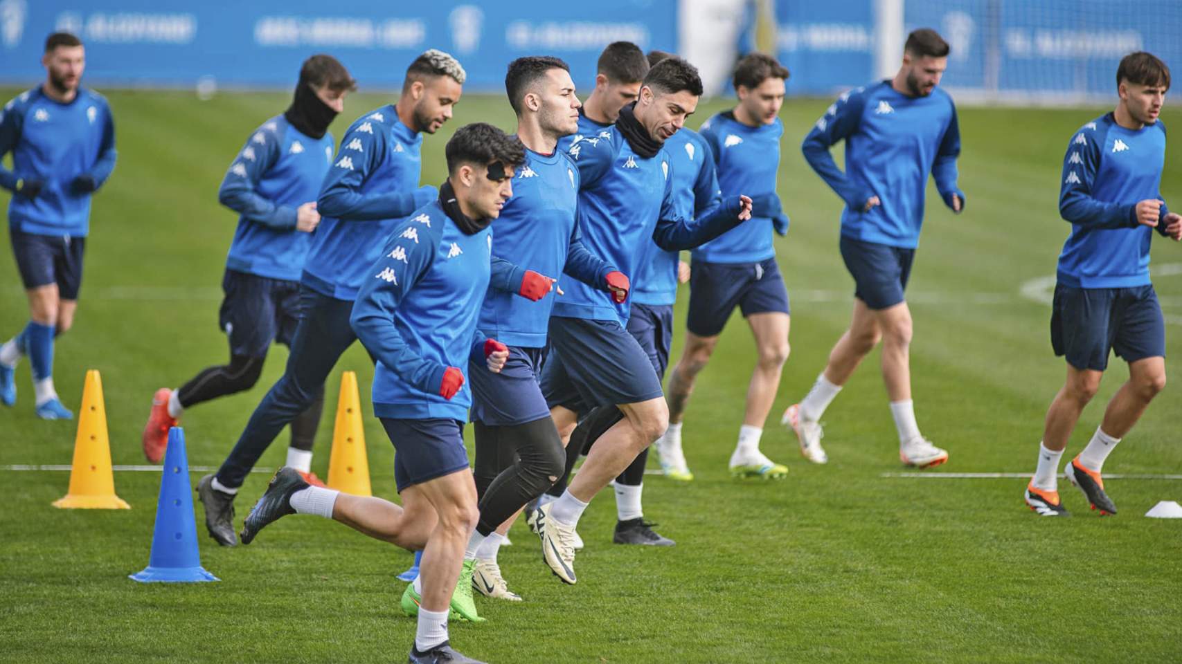 Entrenamiento esta semana en El Collao / Foto: Jordi Cantó - Facebook CDAlcoyano