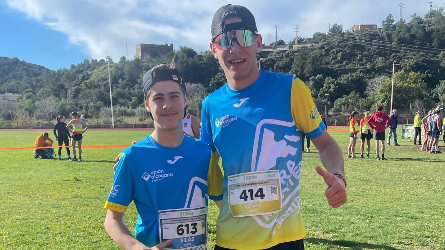 Silas Sanchis y Joan Montes