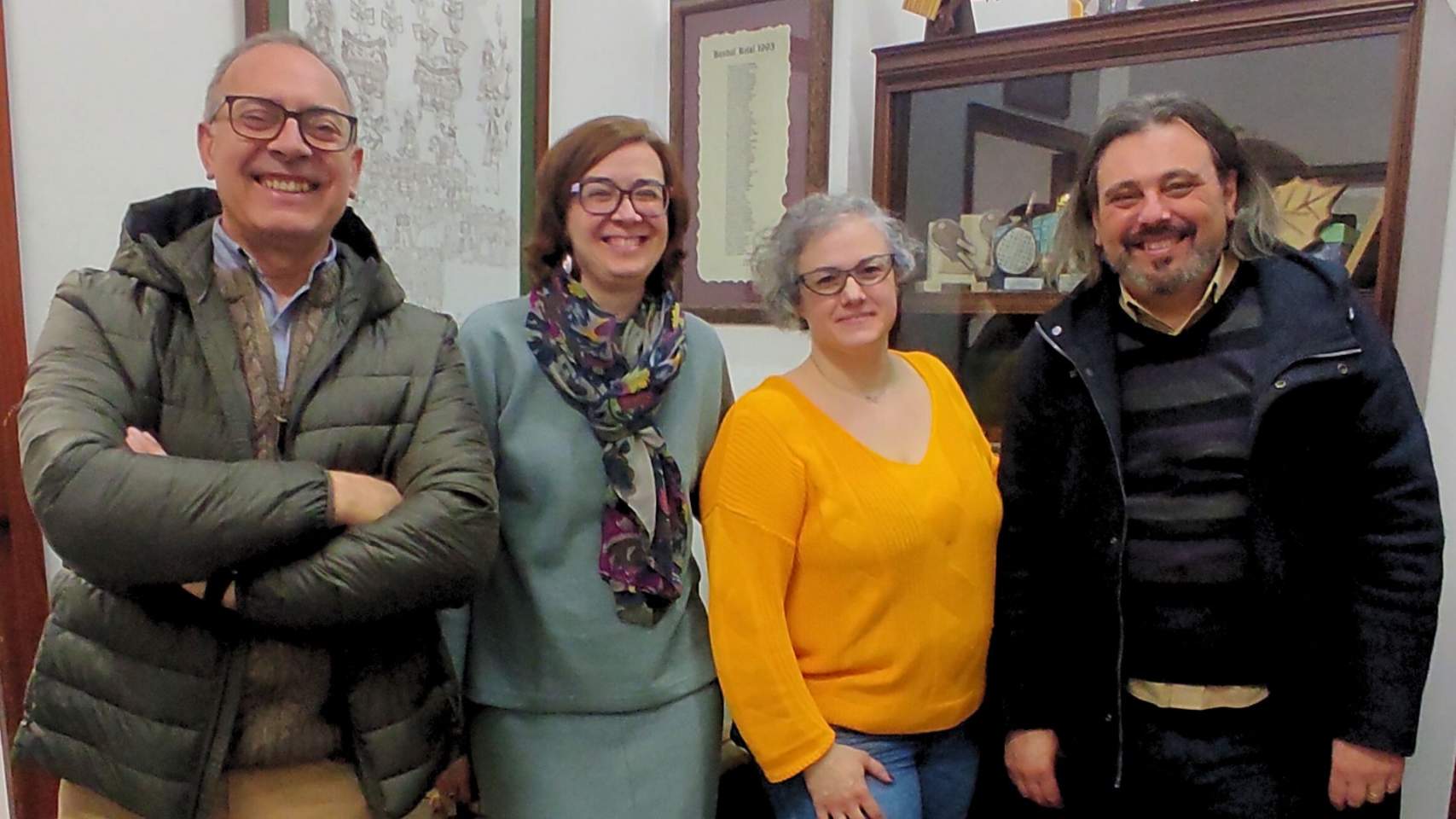 Serra, Borrell, Molina i Garcia / Foto GDC