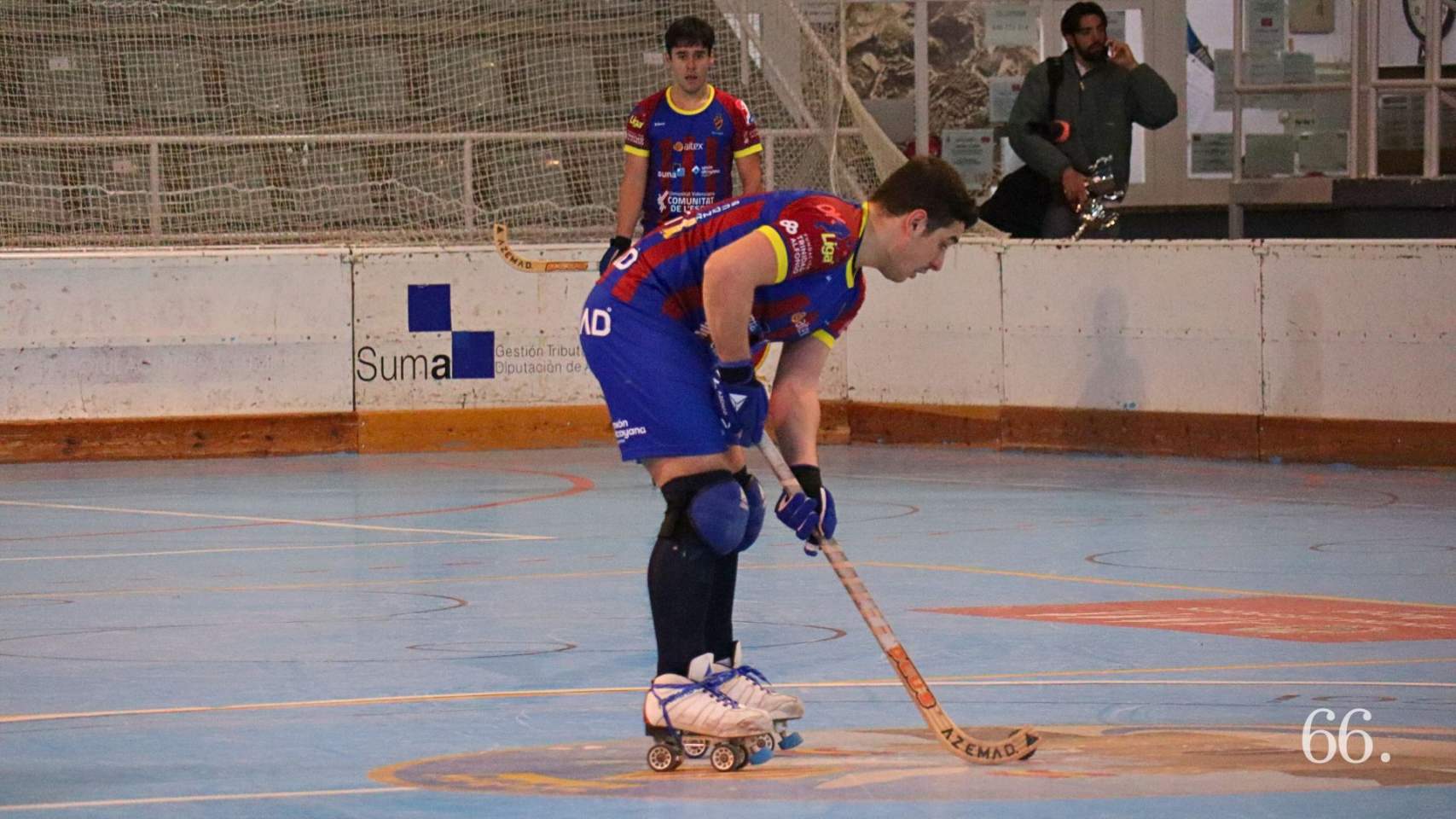 Gonzalo Pérez, decisivo en los últimos partidos y Manel Hernández, con cuatro goles en el partido en casa contra el Reus / Foto CGC