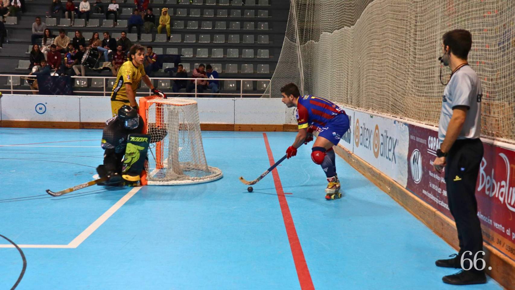 Gonzalo Pérez prepara una jugada en el encuentro de la temporada pasada / Foto CGC
