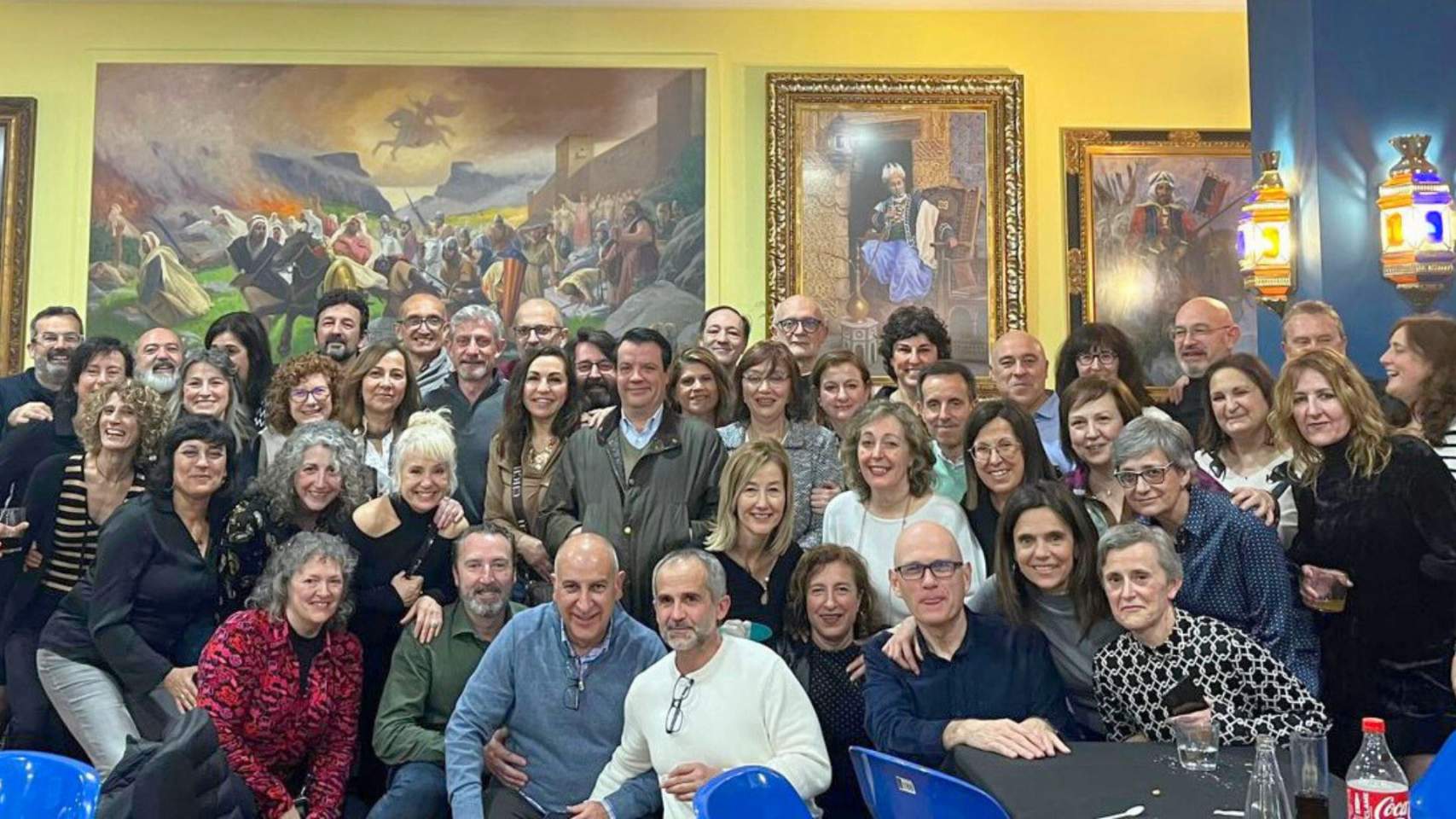 Foto grup dels antics alumnes / Foto: JB