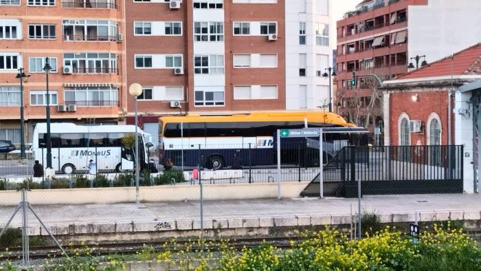 Servicio de bus en Alcoy / Foto: Natxo SA