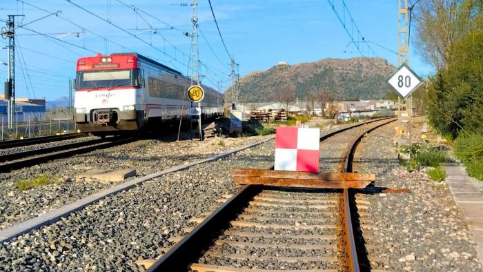 Cierre de vías / Foto: Natxo SA