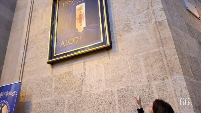 Lluïsa Santonja és l'autora del cartell / Foto CGC