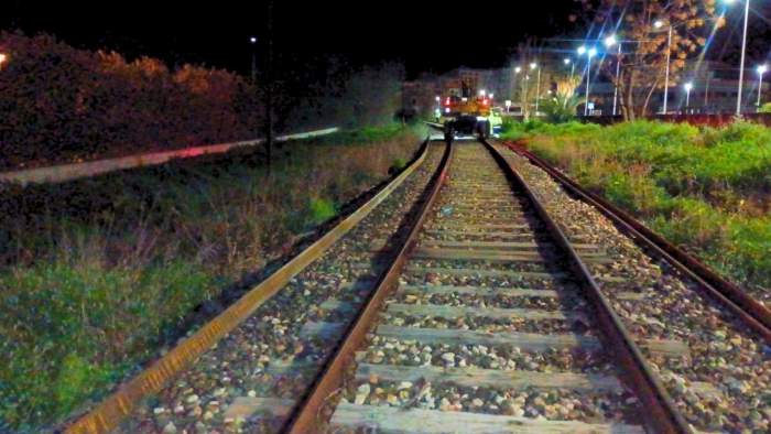 Trabajos nocturnos en las vías / Foto: Twitter ministro Óscar Puente