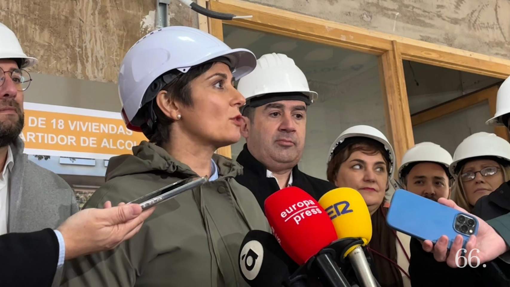 Rodr&iacute;guez en la seua visita a Alcoi
