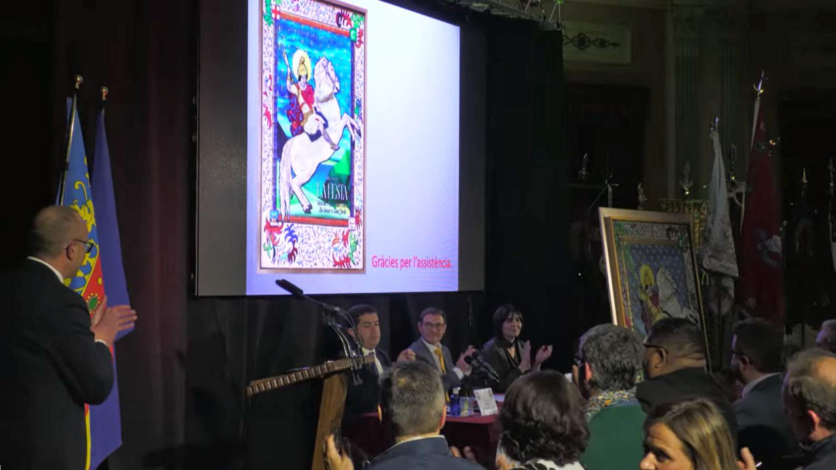 Presentaci&oacute; revista de Festes / Foto: Youtube ASJ