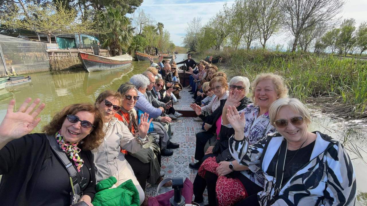 El Titànic, l’Albufera i la bona companyia protagonitzen l’excursió de les Aules de Gent Gran a València