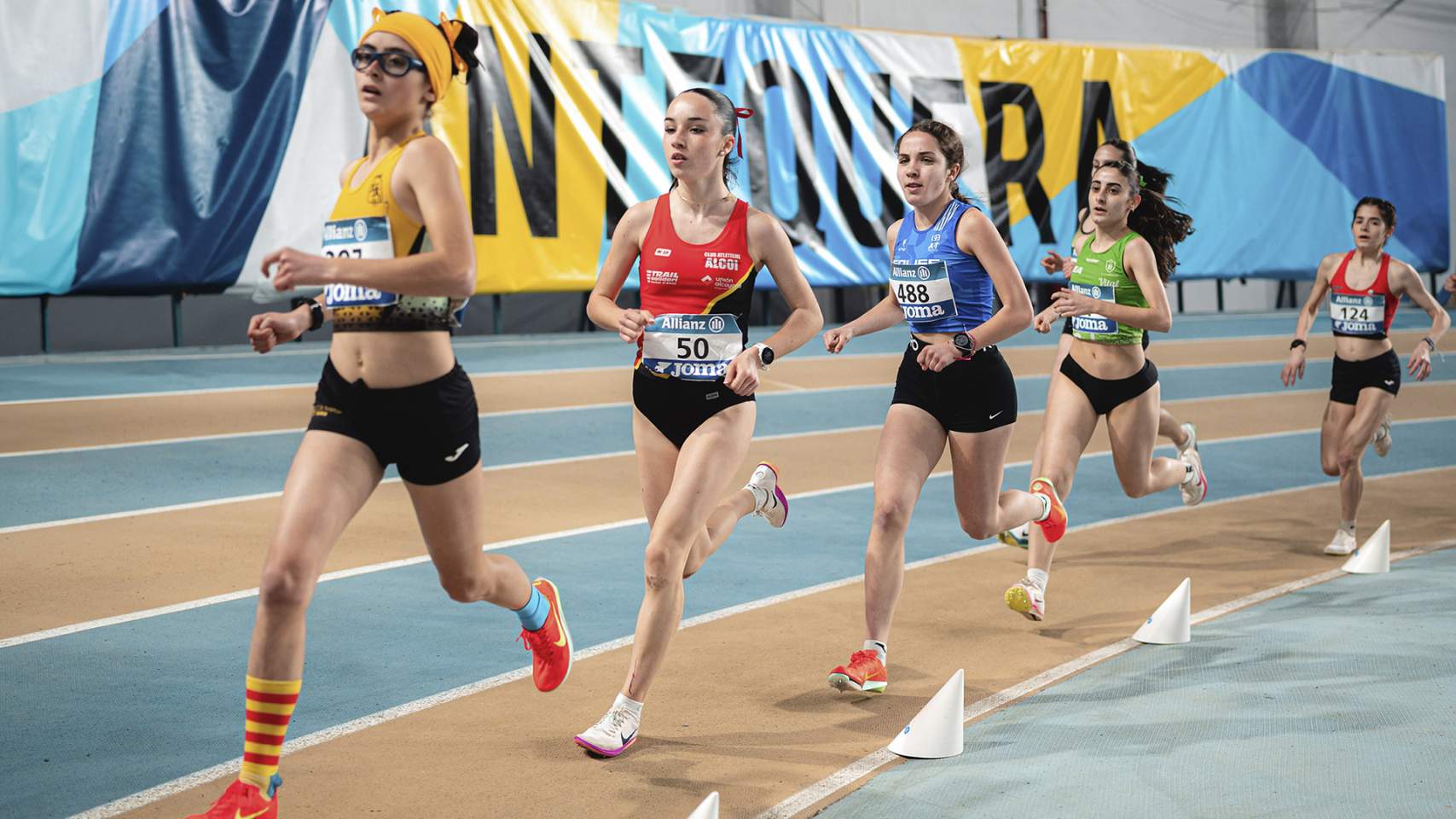 Sara Masanet i Jorge Gisbert acumulen experiència en el Campionat d’Espanya Sub-18 de Pista Curta