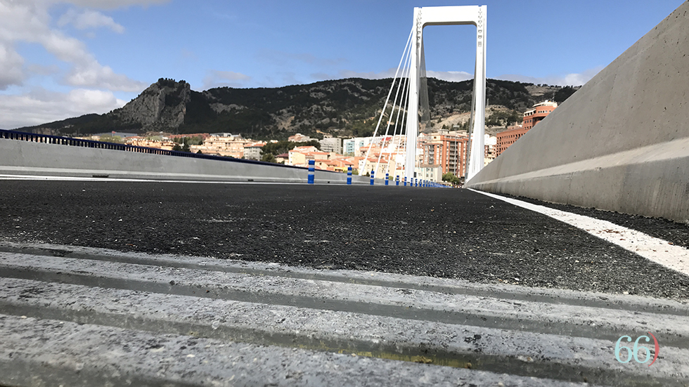 Carril de entrada a Alcoy