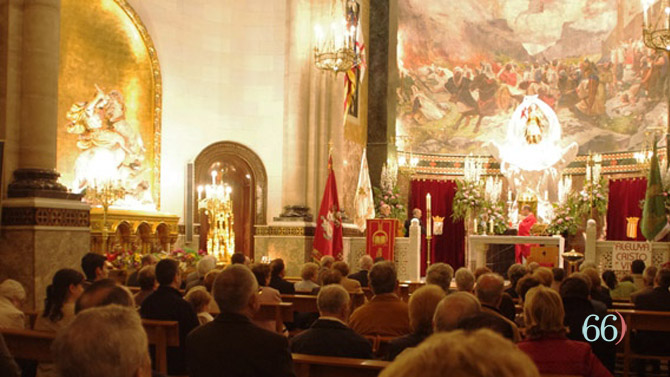 Imatge d'arxiu de l'Església de Sant Jordi