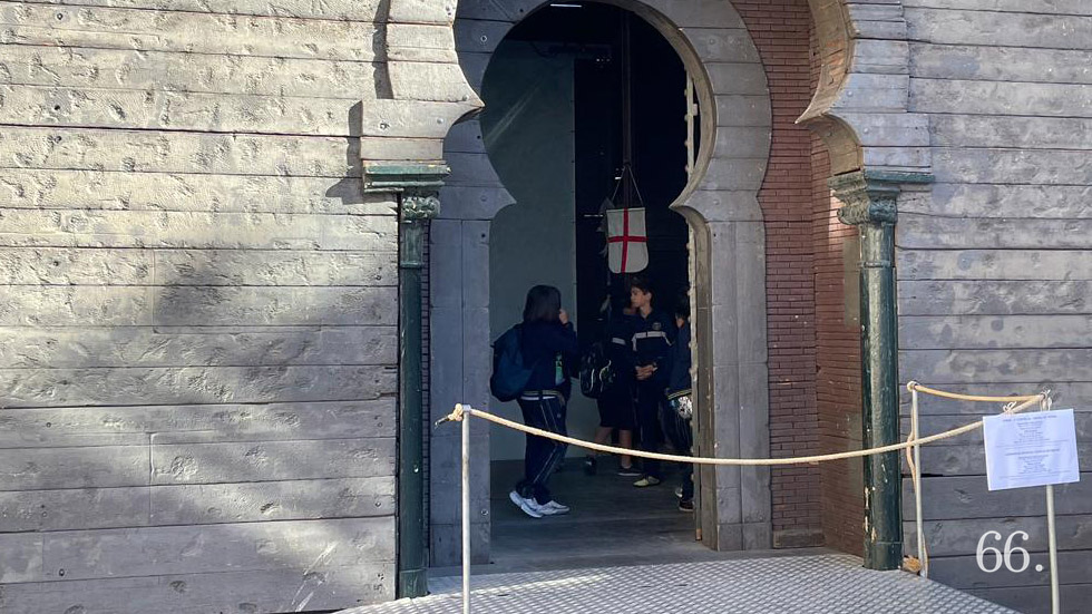 Visites escolars al Castell / Foto: SBG