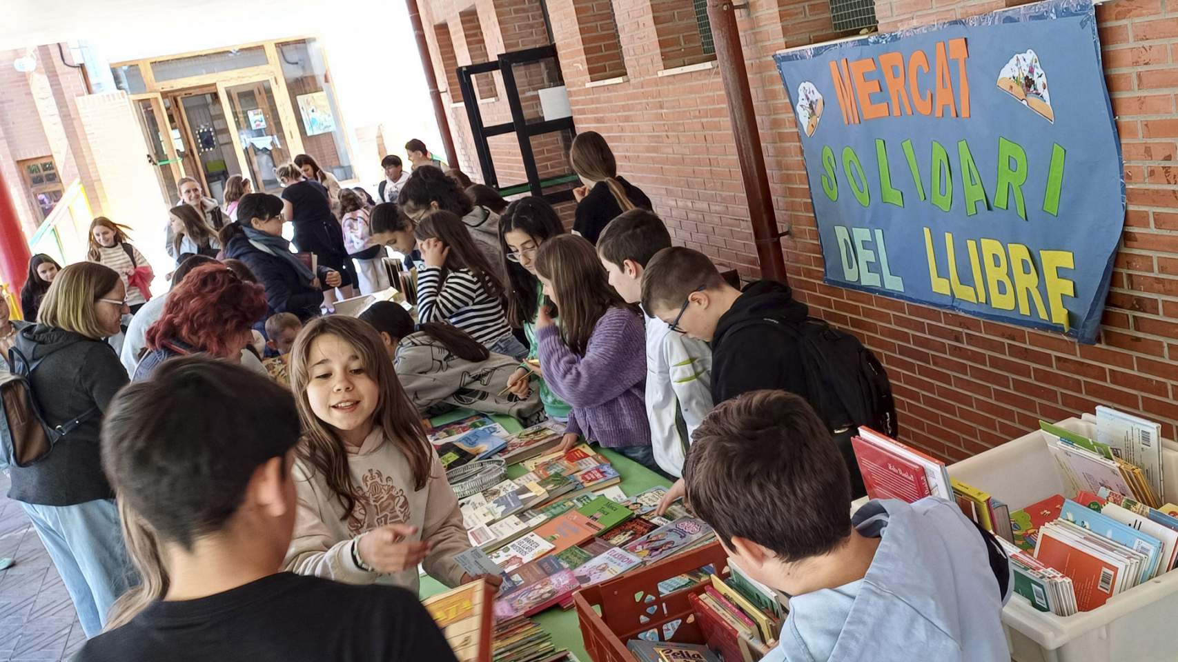 Mercat solidari en Sant Vicent