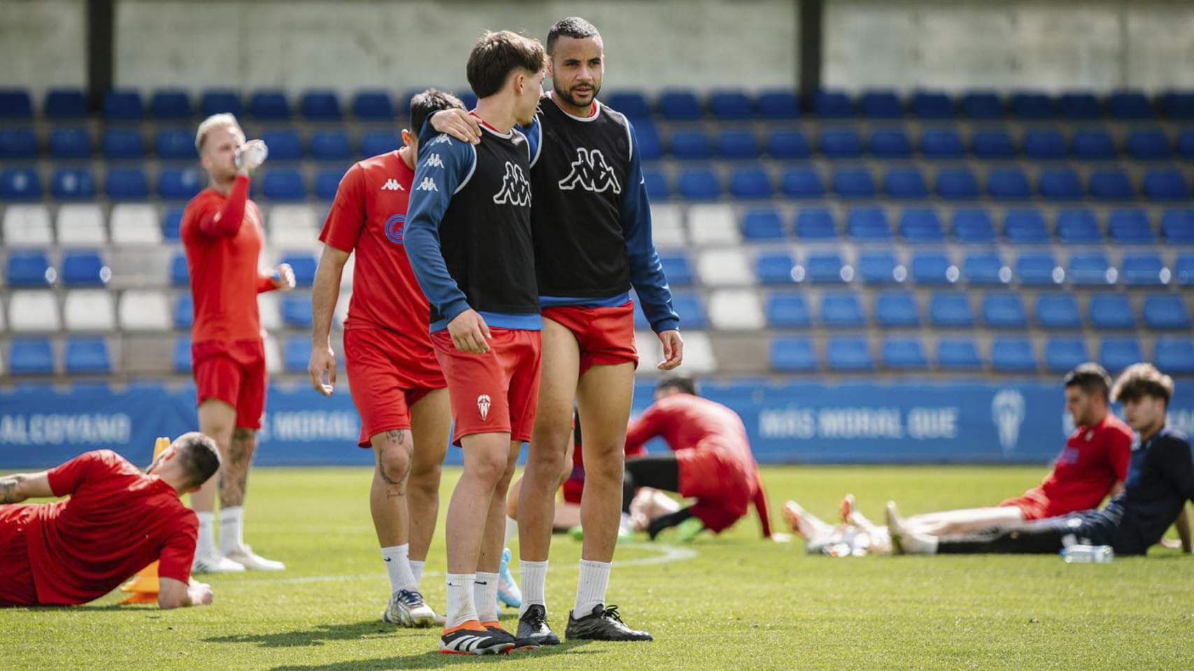 Entrenamiento previo al partido ante el Córdoba / Foto: Facebook CD Alcoyano