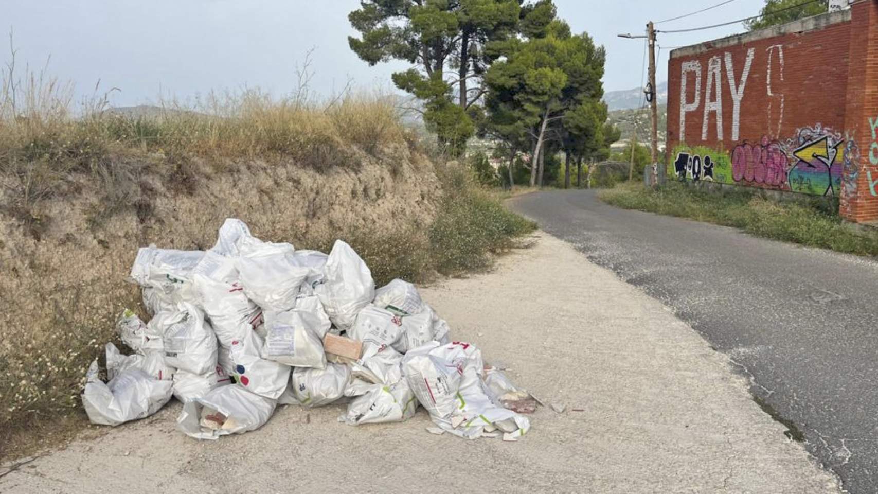 Escombros en Gormaget
