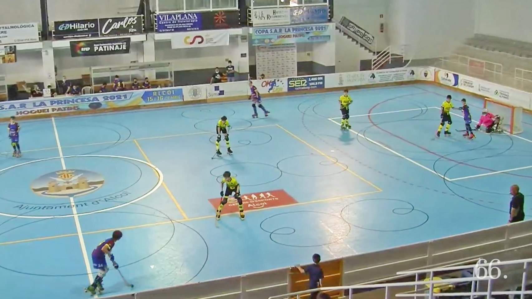 El hockey patines alevín vuelve al Miguel Sarasa