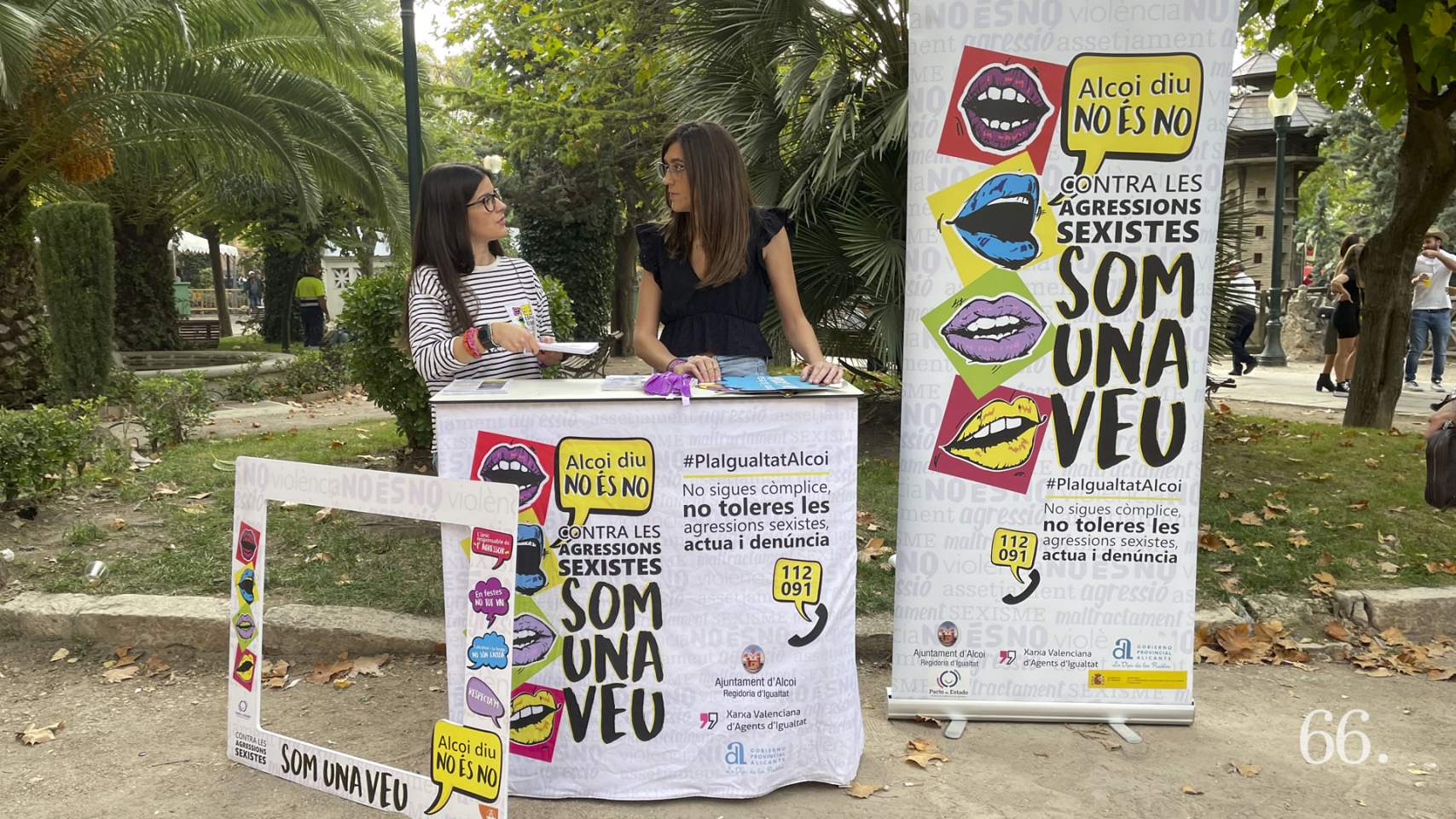 Punt Violeta en La Glorieta