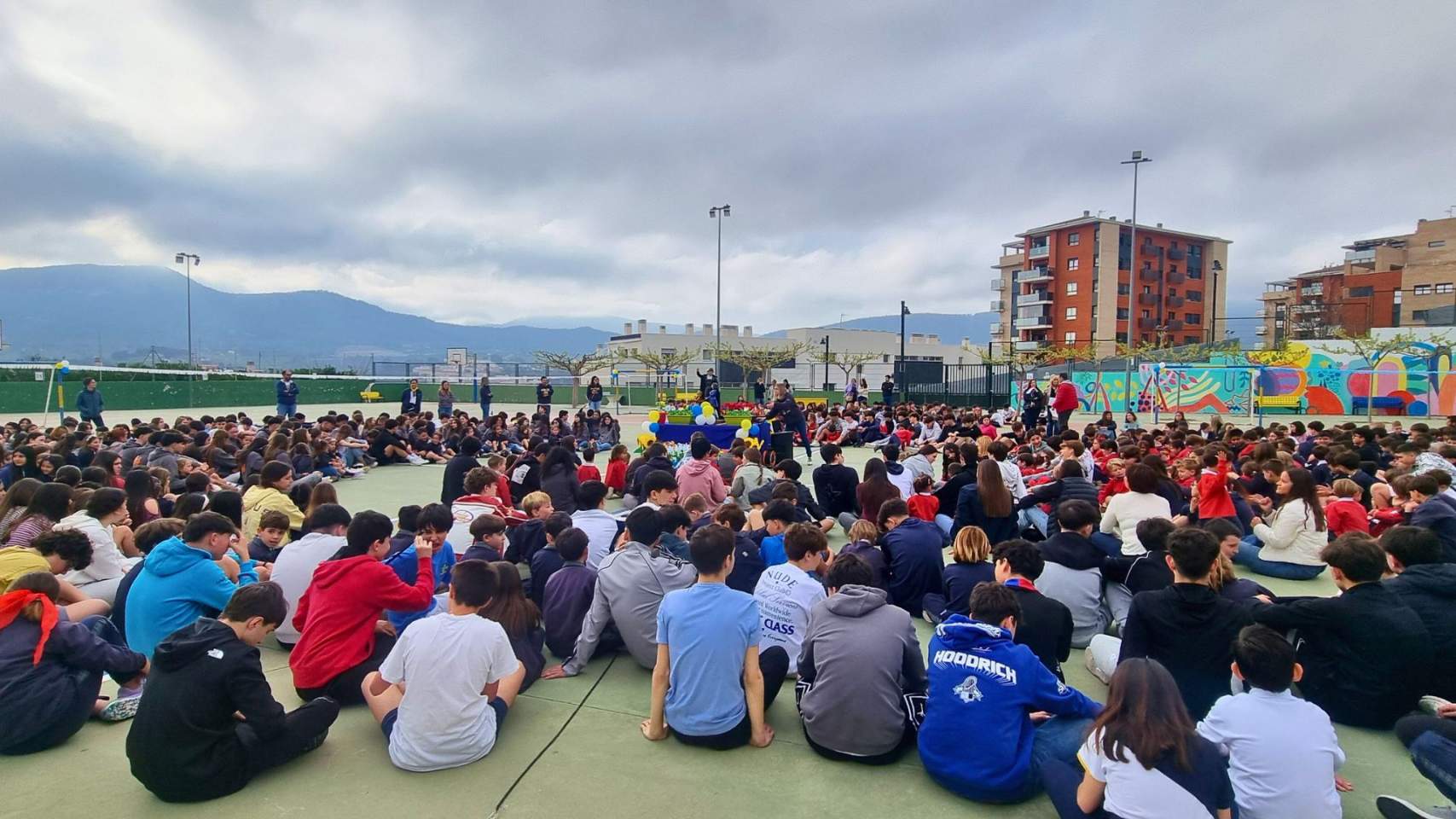 Les festes de La Salle són una celebració conjunta de tota l'escola / Foto LSA