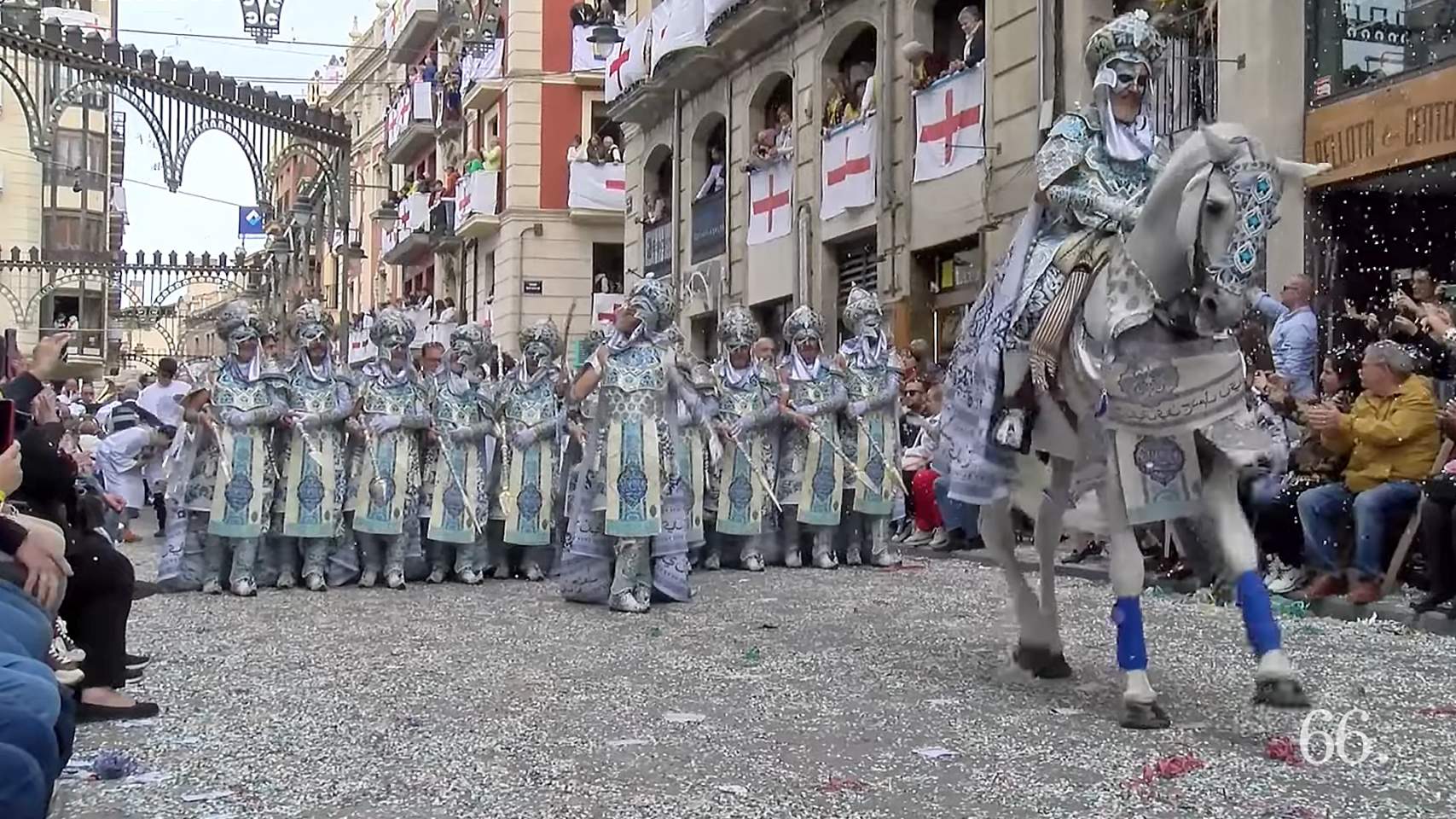 Cap batedor en l'Entrada Mora de 2024