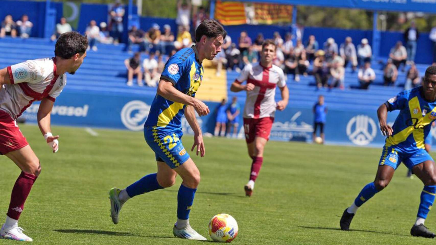 Partit entre Alcoyano i Sant Andreu / Foto: UE Sant Andreu
