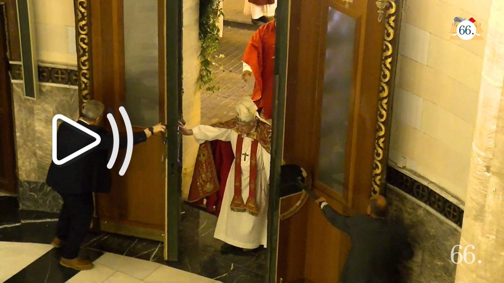 L&rsquo;Any Jubilar entra a Alcoi amb l&rsquo;obertura de la Porta Santa de Sant Jordi