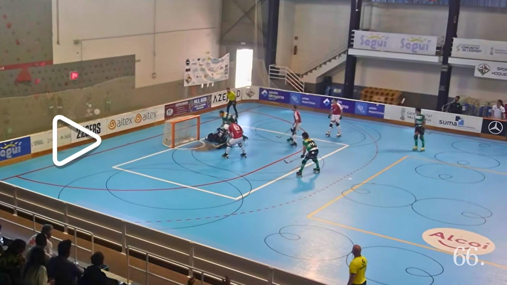 L'&uacute;ltim gol de l'Sporting / Captura v&iacute;deo Sporting