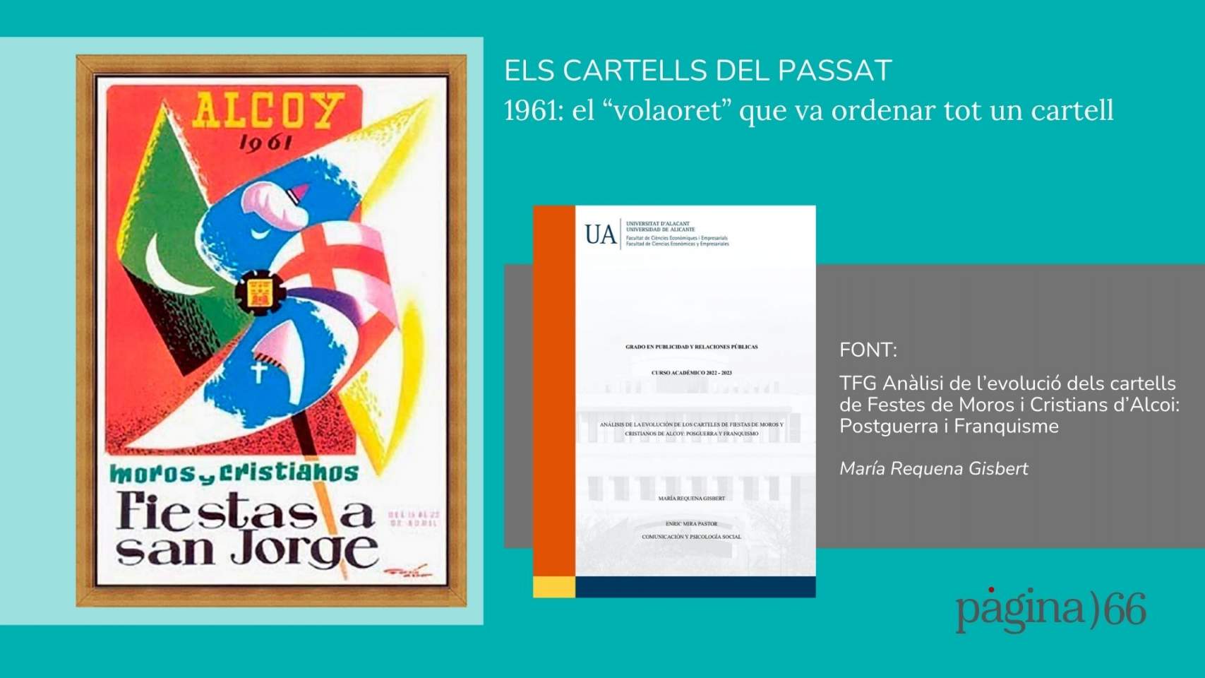 1961: el “volaoret” que va ordenar tot un cartell