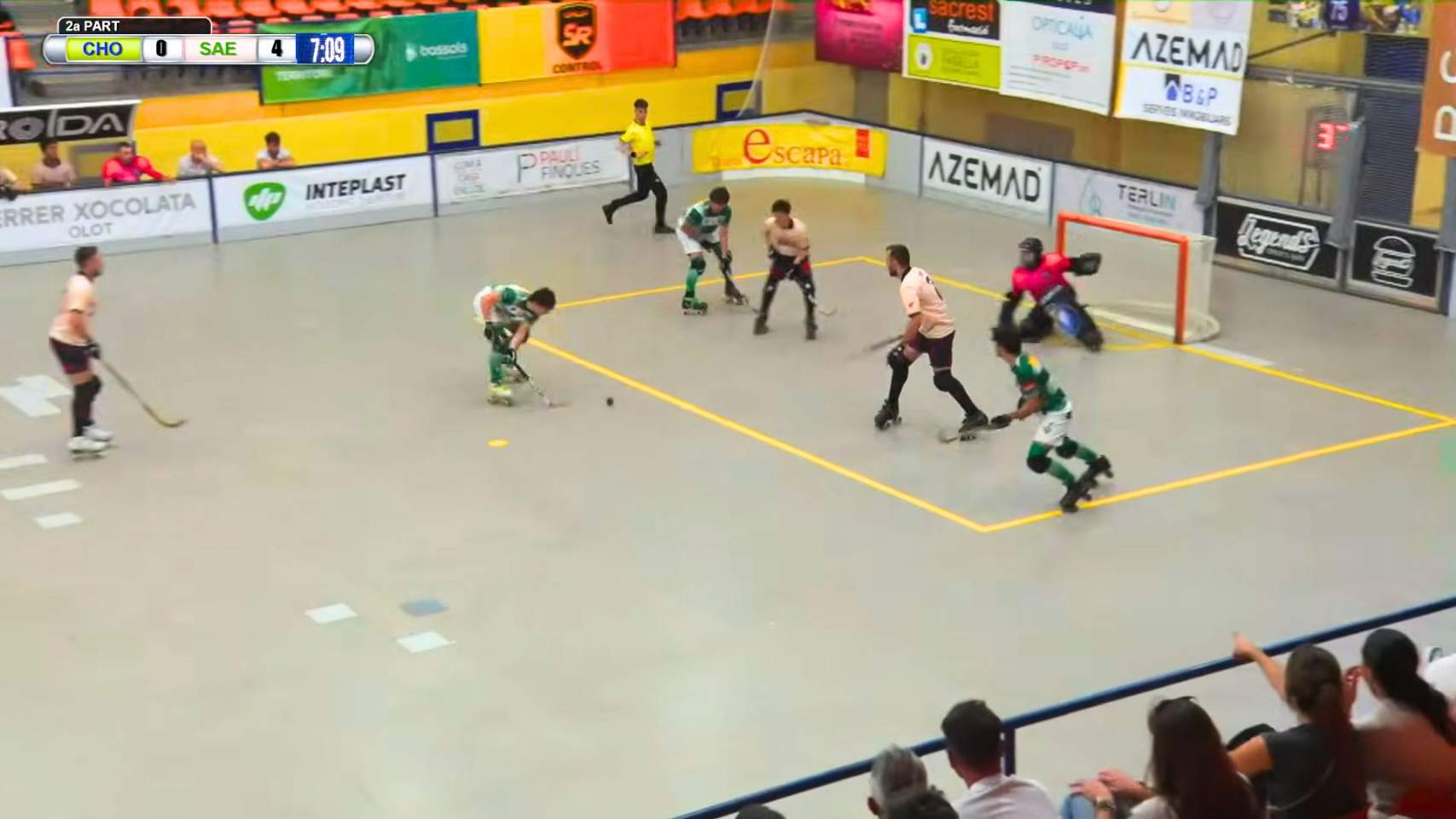 El cinqu&egrave; gol de l'Sporting, obra de Javi Al&oacute;s