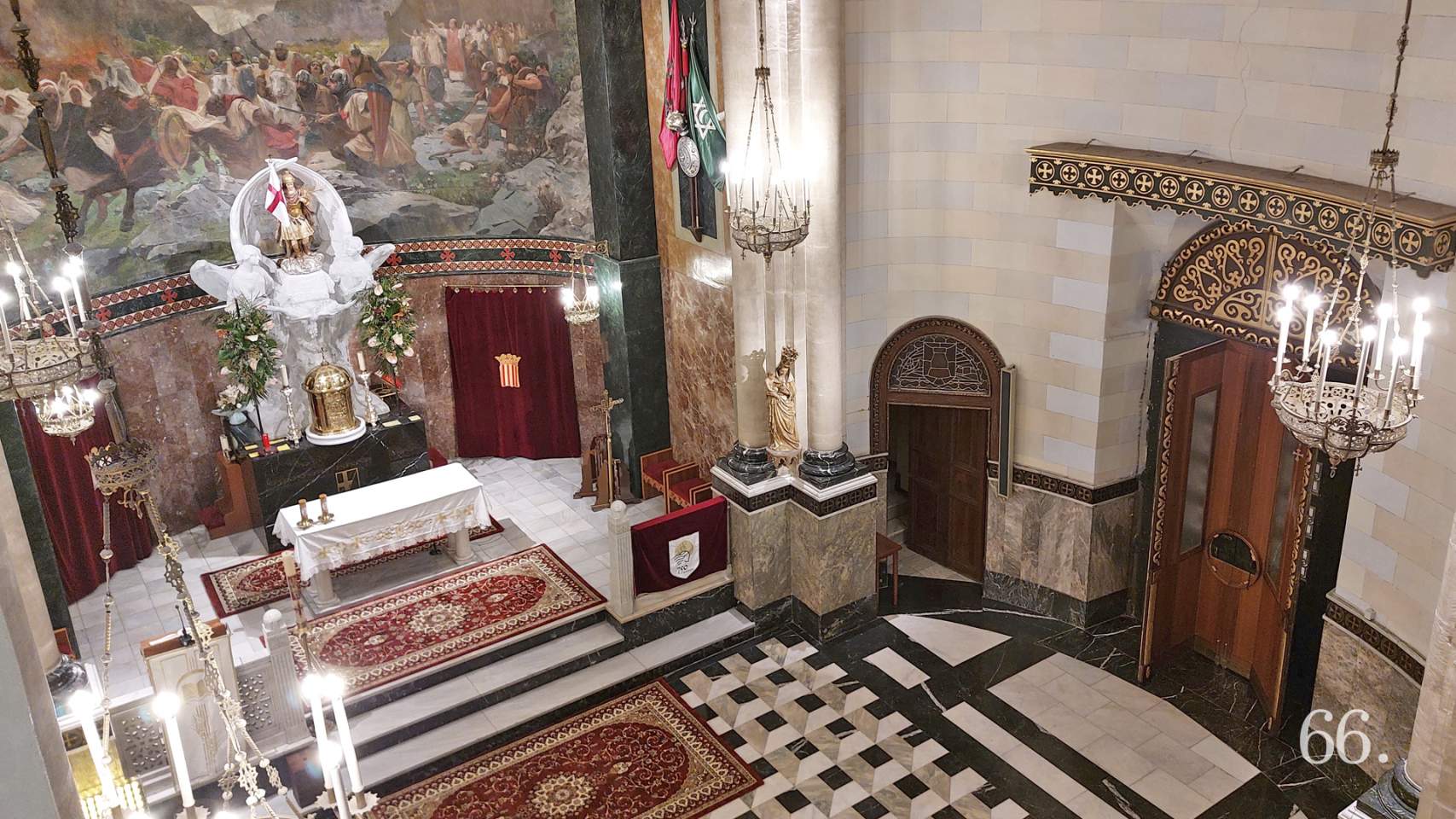 La Diputació d'Alacant aportarà 30.000 euros per a il·luminació i audioguies de l’església de Sant Jordi