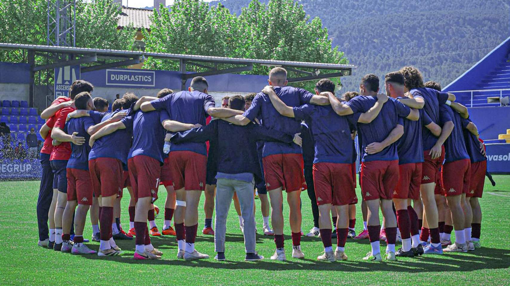 Pinya d'equip / Foto: Facebook CDAlcoyano