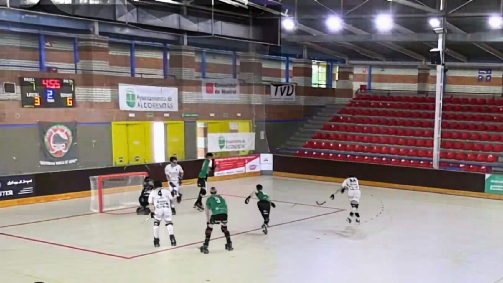 Nico Dom&iacute;nguez fa el s&egrave;ptim per al PAS Alcoi / Captura retransmissi&oacute; Alcobendas