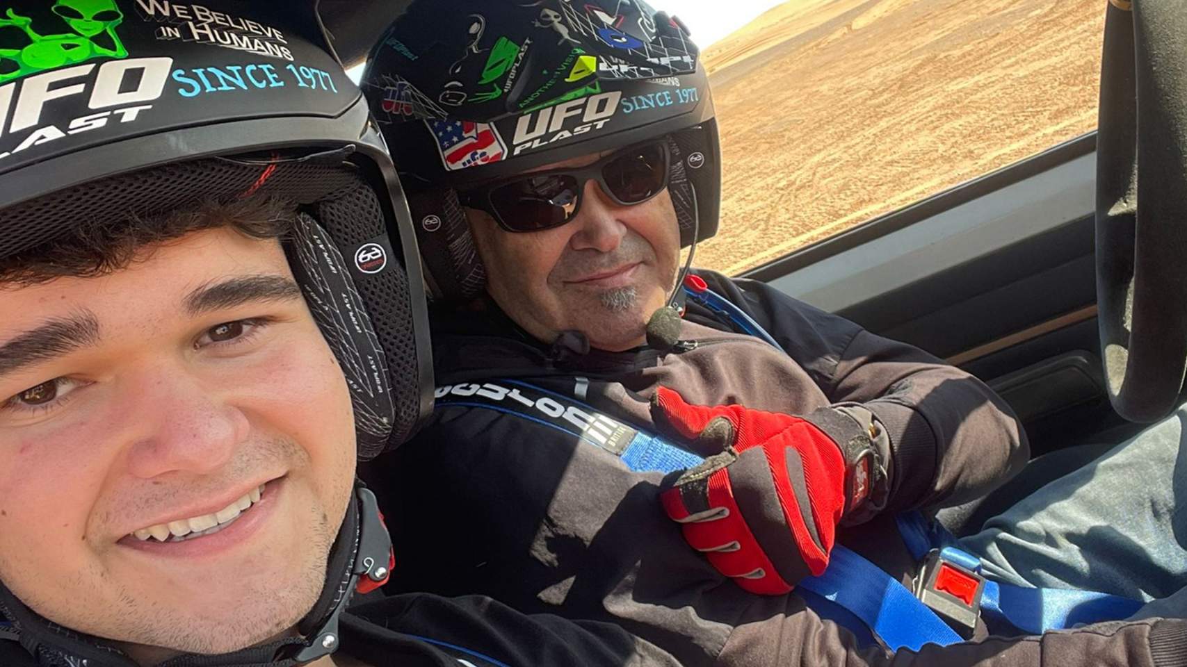 Jimi i Marc Ll&aacute;cer viuen l&rsquo;aventura de completar junts la Maroc Challenge